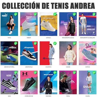 Catálogo Andrea Tenis Deportivos